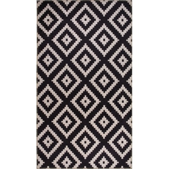 Vitaus Черен килим за миене 150x80 cm - Vitaus (KRN-9520-80x150)