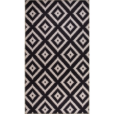 Vitaus Черен килим за миене 150x80 cm - Vitaus (KRN-9520-80x150)
