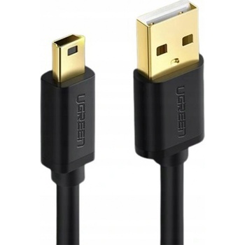 Ugreen 10386 USB - mini USB 480 Mbps, 3m, černý