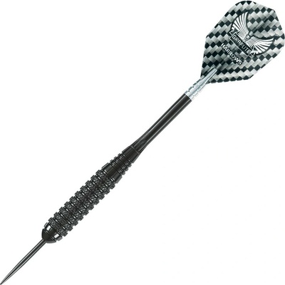 Sada steel šípok Harrows Black Arrow 23g K, Brass