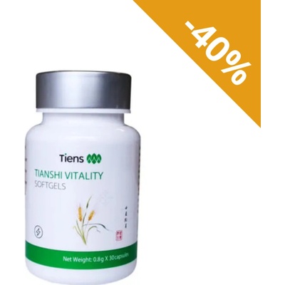 Tianshi Vitality Softeg Capsules Vejkan 30 kapslí
