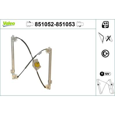Zvedací zařízení oken VALEO 851052