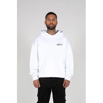 Urban Classics Суичър Wave V. 1 x Heavy Oversized Hoody white XXLUB-MJG11669-00220 - Бял, размер 5XL