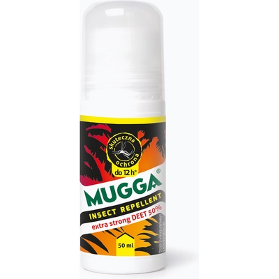 Mugga Репелент против комари и кърлежи рол-он Mugga Roll-on DEET 50% 50 ml