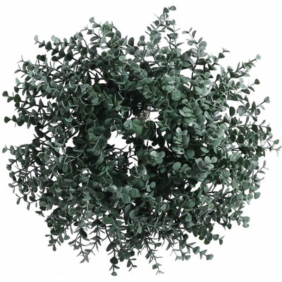 Věnec eucalyptusový umělý zelený 29cm