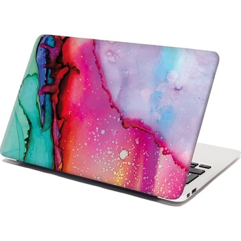 Samolepka na notebook SABLIO - Barvičky 38x26 cm