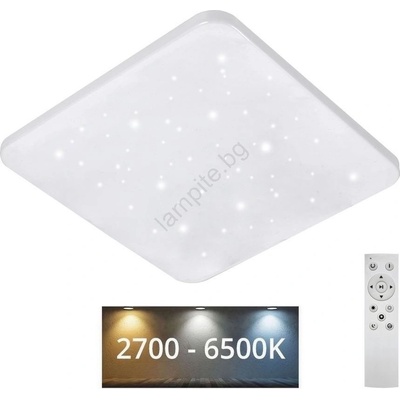 Baterie Centrum Led Димируем плафон flora led/60w/230v 2700-6500k + дистанционно управление (bc0621)