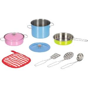 Goki Игрален комплект Goki - Готварски комплект, 9 части (51467) - baby