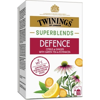 Twinnings Чай с цитруси, джинджифил, зелен чай и ехинацея Defence 36г