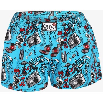 Styx Сини дамски шорти Styx art Music Styx | Sin | ЖЕНИ | L