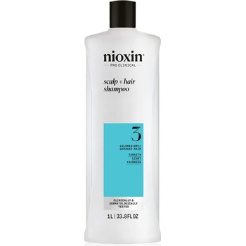 Nioxin System 3 Color Safe Cleanser Shampoo 1000 ml