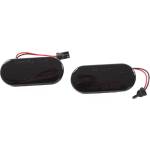  Диодни мигачи за калник vw / ford / seat - опушени с бягащ мигач (sva041d)