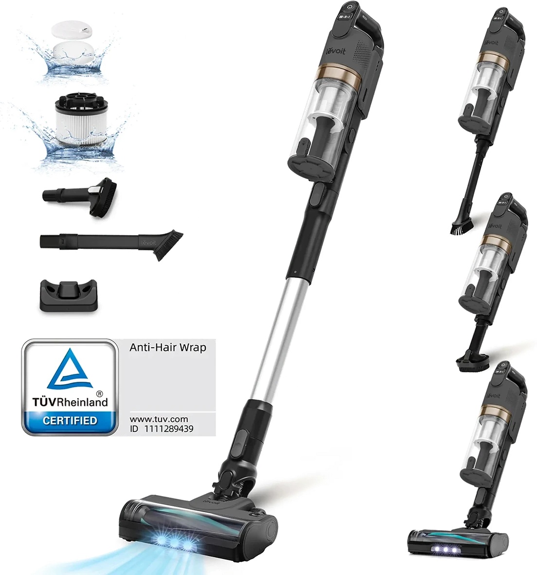 Levoit LVAC-200 Black (LEVOIT V200) (LSV-V201-GEUR)