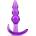 SuperLove Triple Bead Anal Plug Purple