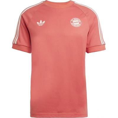 adidas Тениска Adidas Bayern Munich Originals 3-Stripe T-shirt Adults - Crew Red