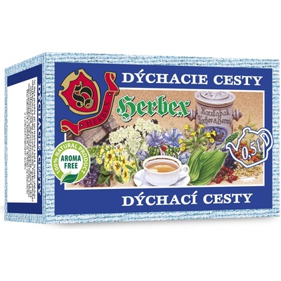 HERBEX DÝCHACIE CESTY bylinný čaj 20 x 3 g