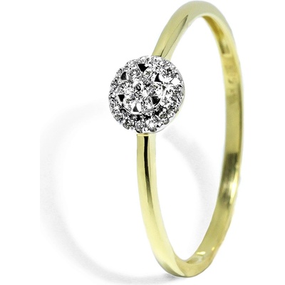 Blink-Blink Elegantný diamantový prsteň 1448ZDG