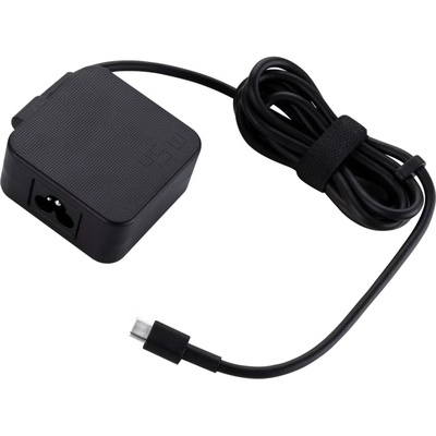 ASUS Оригинално зарядно за лаптоп ASUS 45W Type-C - Черно (90XB06XN-MPW000)