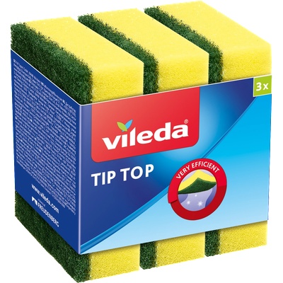 Vileda ГЪБА ДОМАКИНСКА vileda tip-top 3бр (168232)