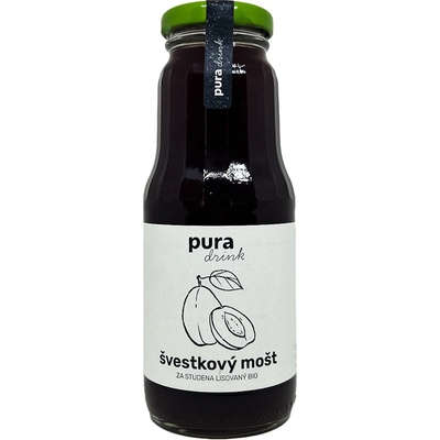 PURADRINK Slivkový mušt BIO 300 ml