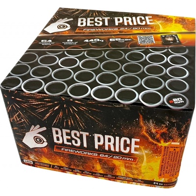 Kompaktní ohňostroj Best Price Wild Fire 64 ran 20 mm