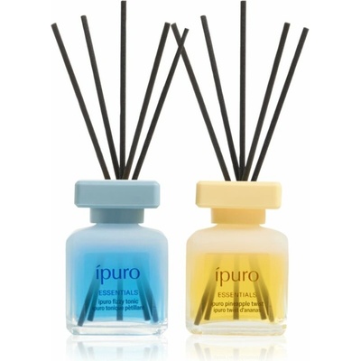 ipuro Essentials Garden Party ipuro Garden Party Pineapple Twist aróma difuzér s náplňou 50 ml + Garden Party Fizzy Tonic aróma difuzér s náplňou 50 ml