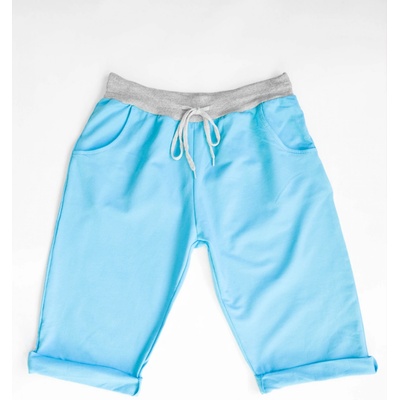 D-Stiag dámské jednobarevné kraťasy tyrkysová