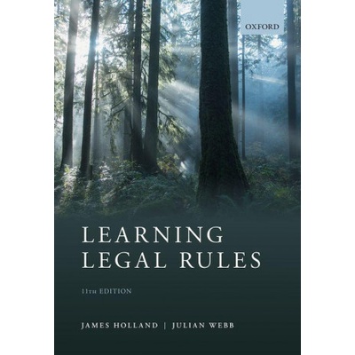 Learning Legal Rules (Holland,Webb)(Brožovaná)