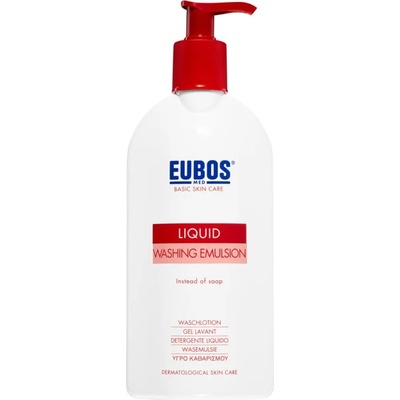 Eubos Basic Skin Care Red измиваща емулсия без парабени 400ml