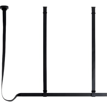 Image 1 of POLARIS Дизайнерска кожена висяща LED лампа Belt line | 3000K | Цена 316, 94€ (619, 87 лв) (KPL1322-120-BK)