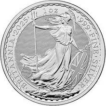 The Royal Mint strieborná minca Britannia 2025 1 oz