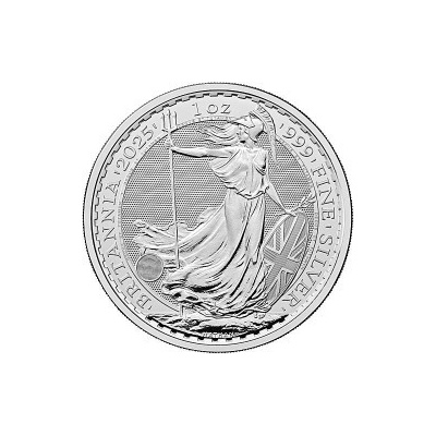 The Royal Mint strieborná minca Britannia 2025 1 oz