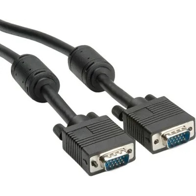 Roline Cable VGA w/Ferrit, DDC, 15M/15M, 2m, S3625