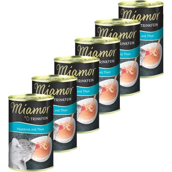 Miamor Vitaldrink напитка за котки, риба тон 6 x 135 мл