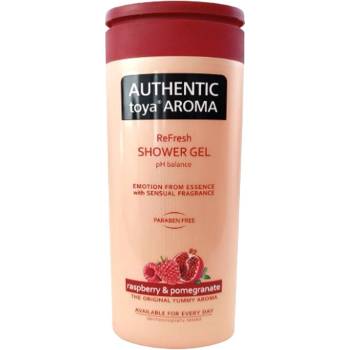 Authentic Toya Aroma Raspberry & Pomegranate sprchový gel 400 ml