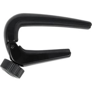 Ernie Ball Precision Capo Black Каподастер за акустична китара (P09631)