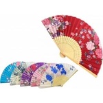 Dromader Wooden fan 02630 mix price per 1 piece