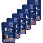 Brit Капсула BRIT Premium Cat Кодова риба 6 x 100 г