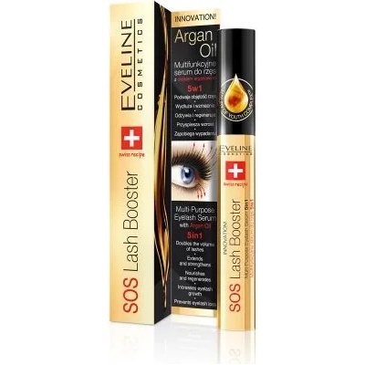 Eveline SOS Lash Booster - Подхранващ серум за мигли - 5 в 1
