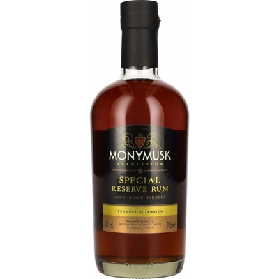 Monymusk Plantation Special Reserve 40% 0,7 l (čistá fľaša)