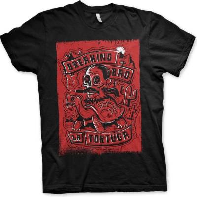 HYBRIS мъжка тениска Breaking Bad - La Tortuga - Hola Death - Black - HYBRIS - SP-1-BB021-H78-12-BK