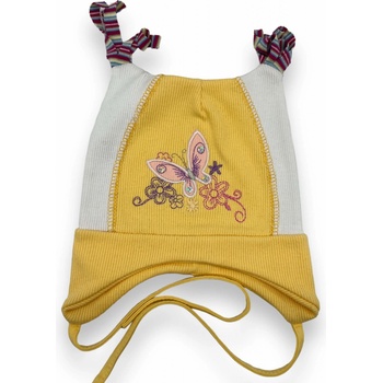 Paola dívčí jarní čepice Žlutá