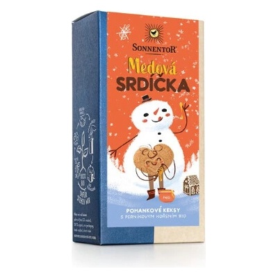 Sonnentor Sušenky Medová srdíčka 100 g