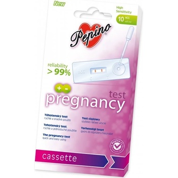Pepino Pregnancy Cassette tehotenský test