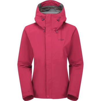 Rab Дамско водоустойчиво яке Rab Women's Downpour Jacket Waterproof jacket - Watermelon - размер 42 (EU) (102-4621-0314)