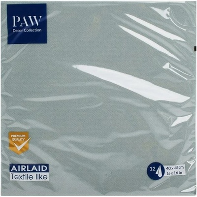 Airlaid AAND009106 SERVÍTKY 12ks Unicolor - svetlo zelené 40x40cm