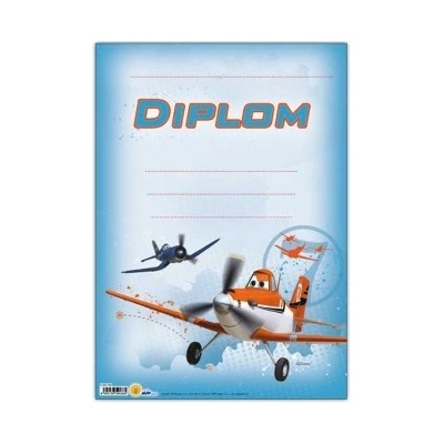 Dětský diplom A4 MFP DIP04-Y07 Disney Planes