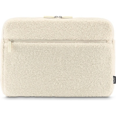 Hama Cozy, obal na notebook, 14,1-15,6 (36-40 cm), huňatý, predné vrecko, béžový 231016