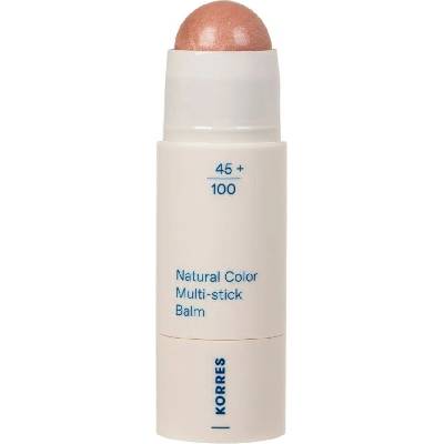 Korres Natural Color Multistick Balm tvářenka Světle hnědá 4,5 g
