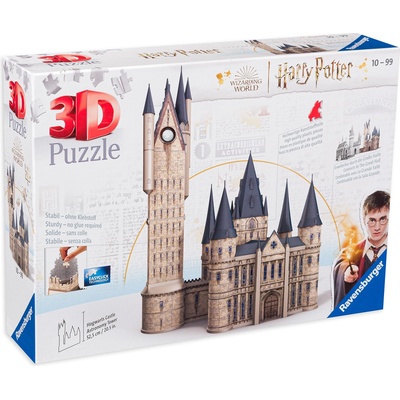 Ravensburger 3D пъзел Ravensburger от 540 части - Замъкът Хогуортс, Астрономическа кула (11277)
